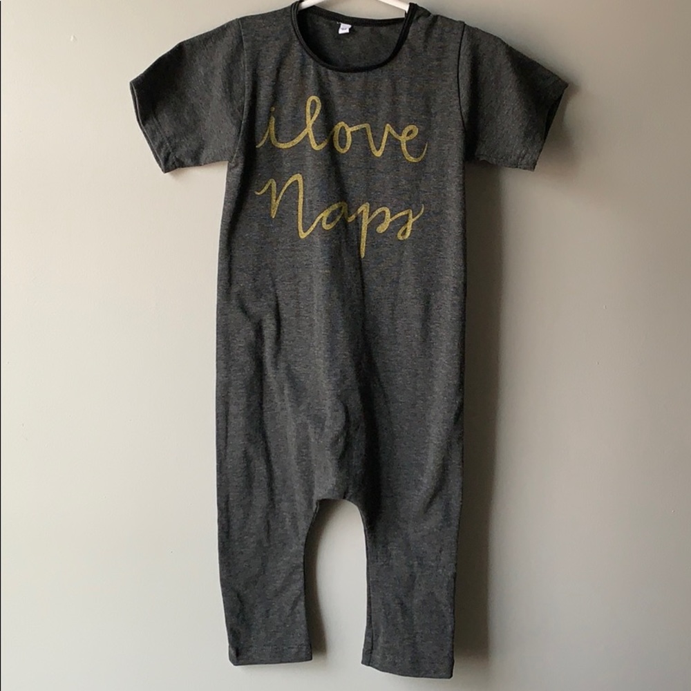Henry & Claire Romper | 18-24 | ‘I love naps’